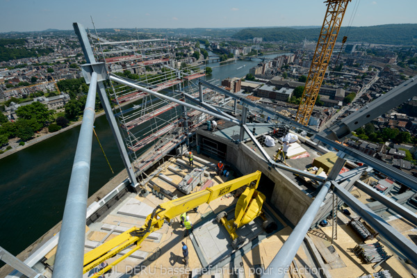 tour des finances à Liège